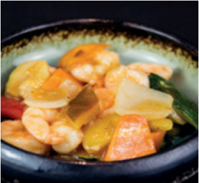 235 Gamberetti in salsa piccante    🌶