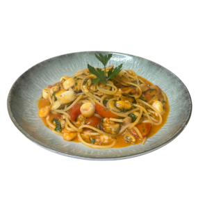 Spaghetti mit Meeresfrüchten