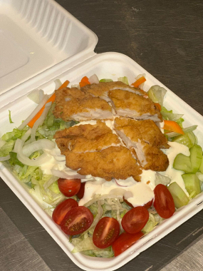 Crunchy Chicken Salat