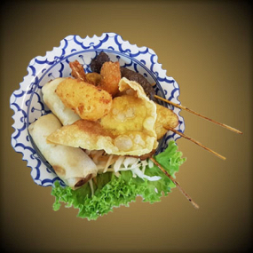 1. “Na-ree Thai” Platte für eine Person (ออเดิร์ฟ1 คน) 