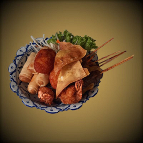 2. “Na-ree Thai” Platte für zwei Personen (ออเดิร์ฟ2 คน) 