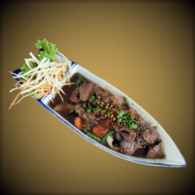 33. Nuea Kratiem Prik Thai (เนื้อกระเทียมพริกไทย)