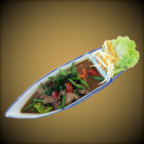 34. Nuea Phad Kaprao (เนื้อผัดกะเพรา)