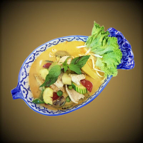 42. Gaeng Kiaw Wan Gai (แกงเขียวหวานไก,)