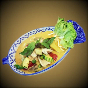 43. Gaeng Phed Gai (แกงเผ็ดไก่)