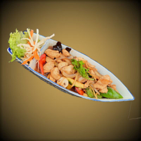 48. Gai Phad Khing (ไกผัดขิง)