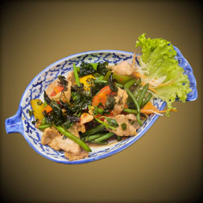 54. Moo Phad Kaprao (หมูผัดกะเพรา)