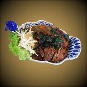 73. Ped Rad Prik (เป็ดราดพริก)