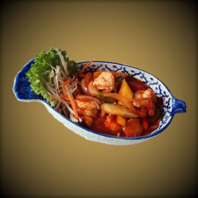 82. Gung Priaw Wan (กุ้งเปรี้ยวหวาน)