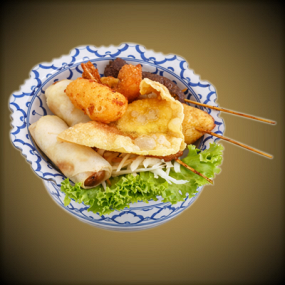 1. “Na-ree Thai” Platte für eine Person (ออเดิร์ฟ1 คน) 