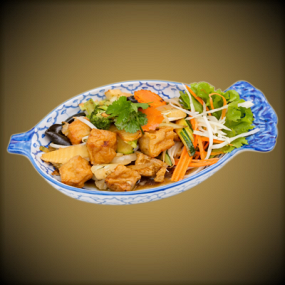 108. Tofu Phad Phak (เต้าหู้ผัดผัก)