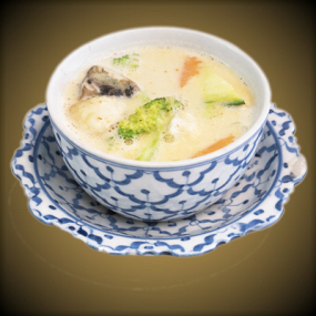 18. Tom Kha Phak (ต้มข่าผัก)