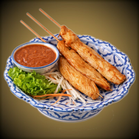 7. Sate Gai (สะเต๊ะไก่)