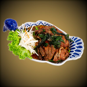 73. Ped Rad Prik (เป็ดราดพริก)