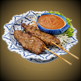 8. Sate Nuea (สะเต๊ะเนื้อ)