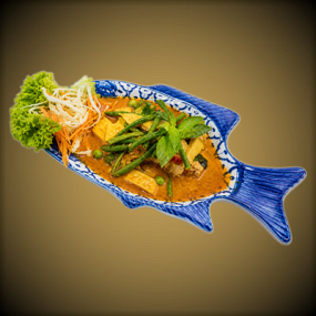85. Chu Chii Pla Lachs (ฉู่ฉี่ปลาแซลม่อน)