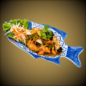 87. Pla Phad Khing (ปลาผัดขิง)