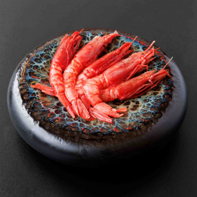 Sashimi di Gambero Rosso