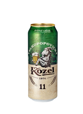 Kozel 11* 0,5l plech