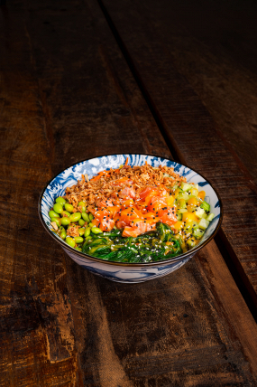 WASABI POKÉ (477kcal/S:70,8g/T:16,6g/B:12,7g)