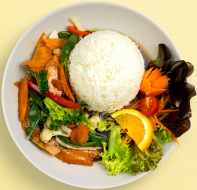 Pad Pak Prik Thai Dam