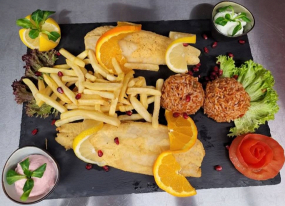 Seehechtfilet gebacken 