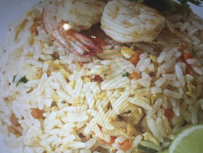 51. RISO CON GAMBERI