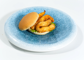 48. HAMBURGER DI POLLO FRITTO