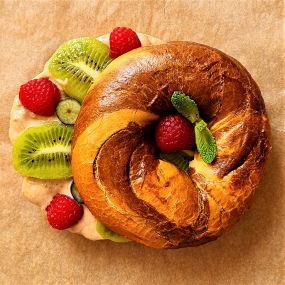 17.MALINY A BANÁNOVÝ KRÉM