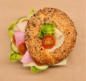 13. PROSCIUTTO COTTO BAGEL