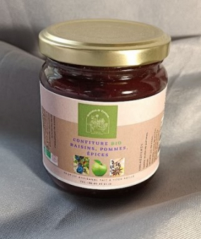 Confiture de raisin épices