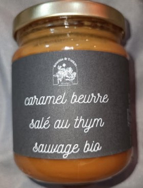 Caramel beurre salé au thym sauvage