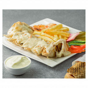 Chicken Schawarma-Käsa Arabica 