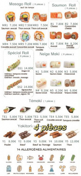 TE5  Tempura crevette 