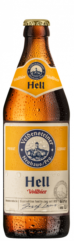 423. Veldensteiner Helles Vollbier 0,5l