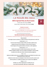 MENU Fêtes de Fin d'année