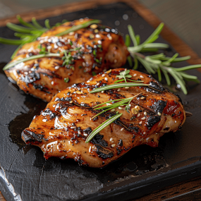 Pulpă de pui la grătar / Felső csirke comb