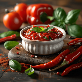 Sos Rosii Picant / Csípős