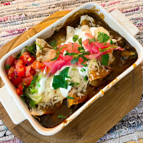 ENCHILADA Z WIEPRZOWINĄ 