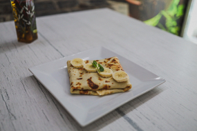 NALEŚNIK Z NUTELLĄ I BANANEM