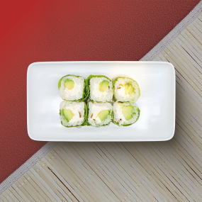 MP8. MAKI PRINTEMPS AVOCAT FROMAGE OIGNONS FRITS