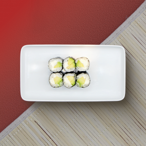 MAB8. MAKI AVOCAT FROMAGE 