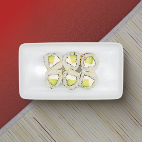 MAC11. MAKI CALIFORNIA AVOCAT FROMAGE 