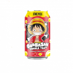 Bubble Tea Fraise et Pêche 