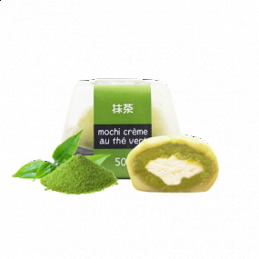 Mochi Daifuku Crème Thé vert 1 pièce