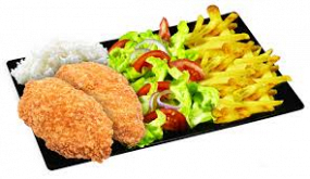 Assiette Poulet Tenders