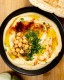 Damaskus Hummus Teller (vegan)