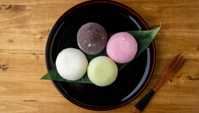 Mochi ripieni di gelato cioccolato