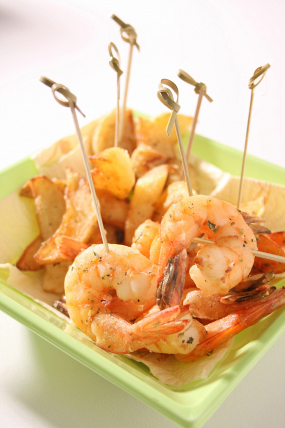 E1. Gamberetti con sale e pepe