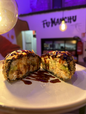 Sushi mini burger (GAMBERO)